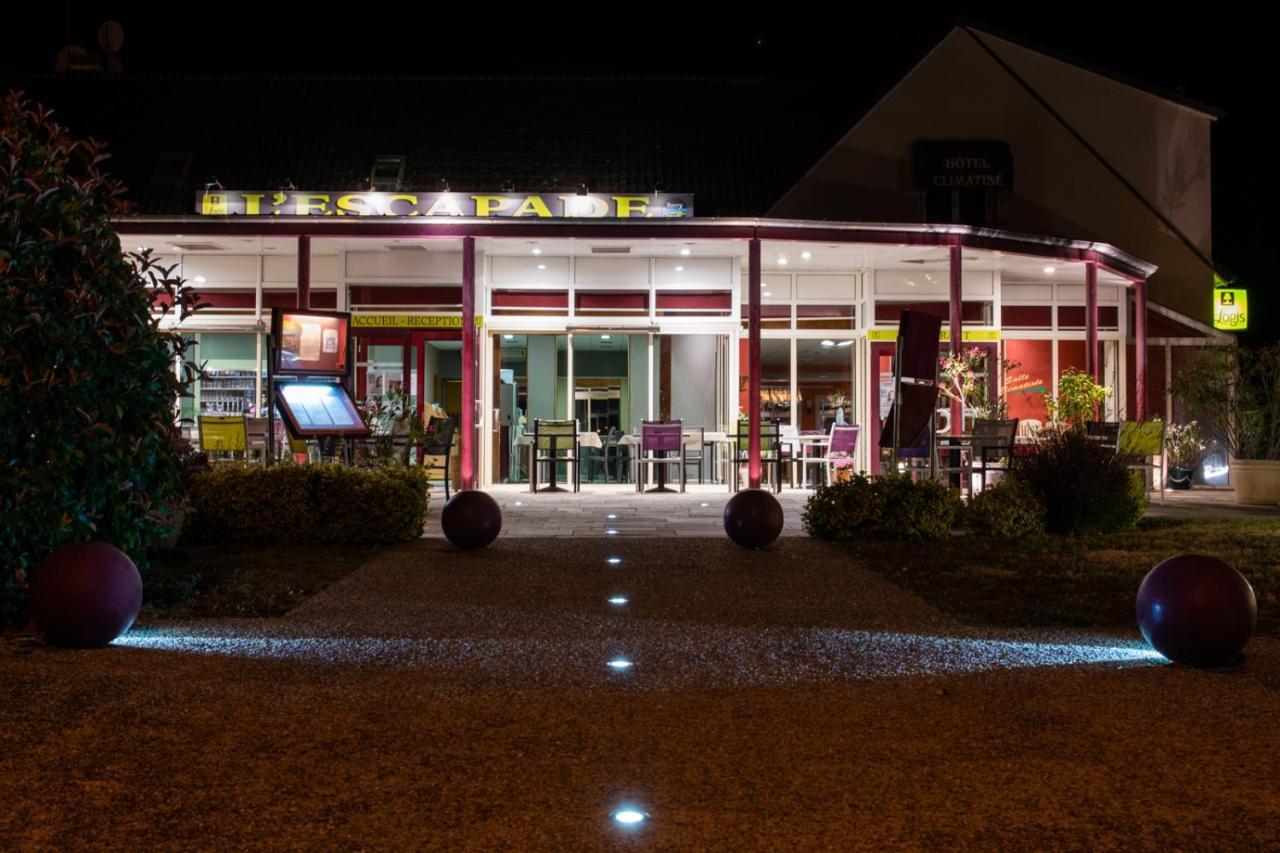 Logis Hotel Restaurant L'Escapade Le Pêchereau Exterior foto
